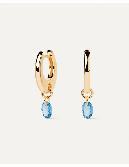 Pendientes PDPAOLA Aros Lily Azul - JOYA Y RELOJ - Imagen 1