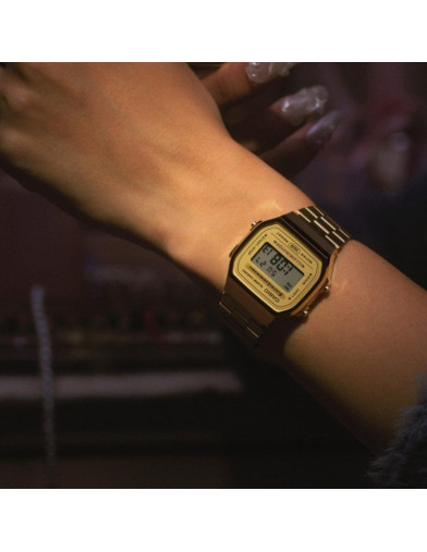 Reloj Casio Vintage dorado A168WG-9EF - JOYA Y RELOJ - Imagen 2