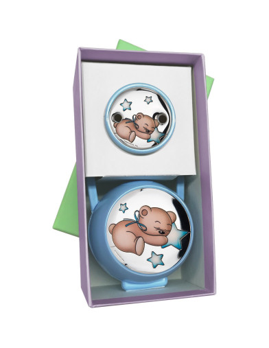 Pinza Chupete Osito Azul - JOYA Y RELOJ - Imagen 1