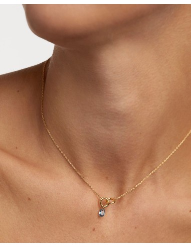 Collar PDPAOLA Lily Azul - JOYA Y RELOJ - Imagen 2