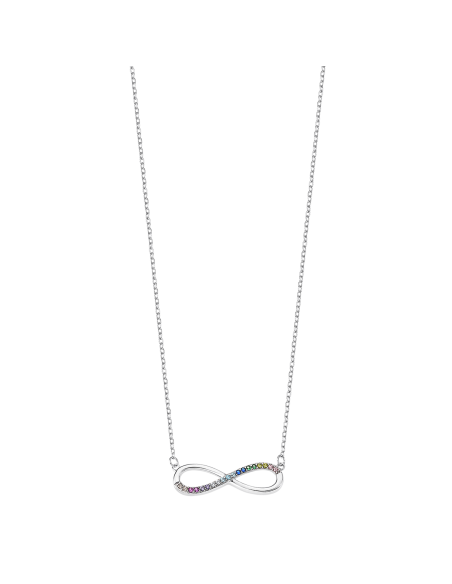 Collar Lotus Silver Trendy LP1872-1/2 - JOYA Y RELOJ - Imagen 1