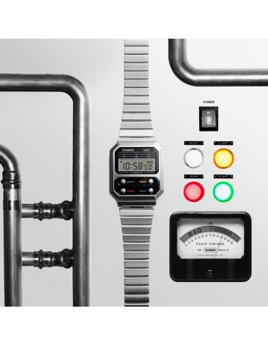 Reloj Casio Vintage A100WE-1AEF - JOYA Y RELOJ - Imagen 5