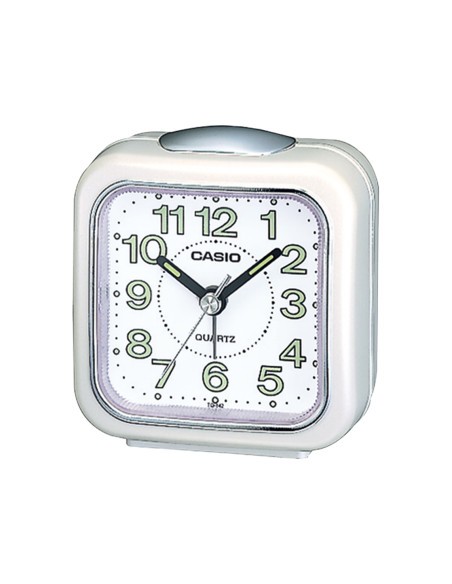 Despertador Casio TQ-142-7EF blanco con microluz - Imagen 1