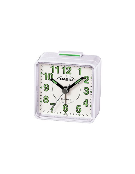 Despertador Casio TQ-140-7EF blanco compacto - Imagen 1