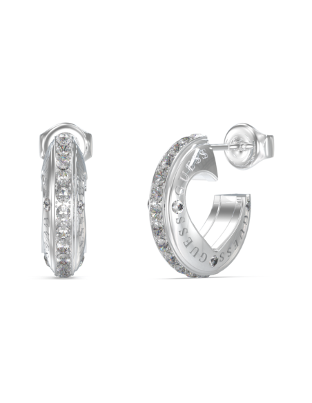 Pendientes Guess mujer Rolling Hearts - JOYA Y RELOJ - Imagen 1