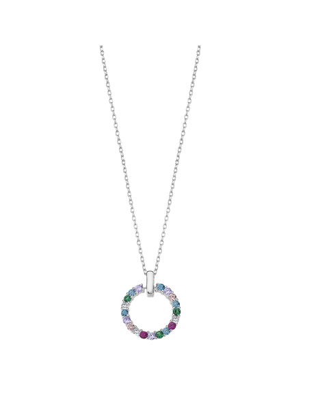 Collar Lotus Silver Rainbow LP3100-1/2 - JOYA Y RELOJ - Imagen 1