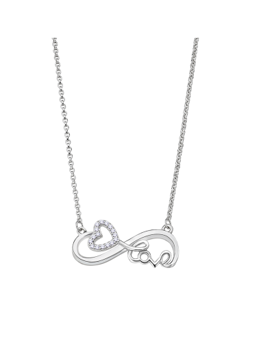 Collar Lotus Silver Infinito Love LP3215-1/1 - JOYA Y RELOJ - Imagen 1