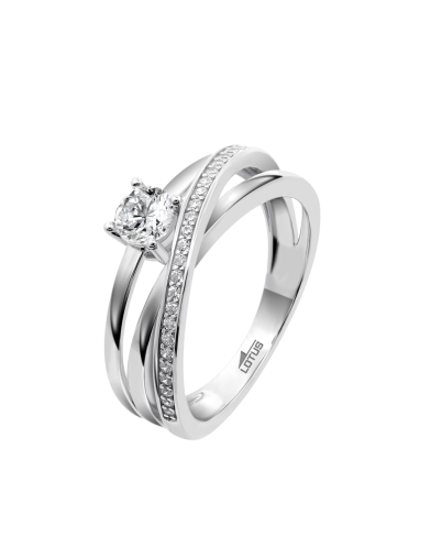 Anillo Lotus Silver Pure Essential LP3732-3/1 - JOYA Y RELOJ - Imagen 1