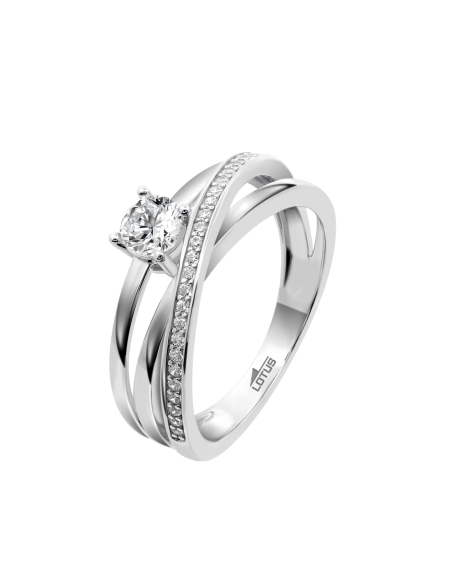 Anillo Lotus Silver Pure Essential LP3732-3/1 - JOYA Y RELOJ - Imagen 1