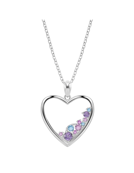 Collar Lotus Silver Colors LP3720-1/1 - JOYA Y RELOJ - Imagen 1