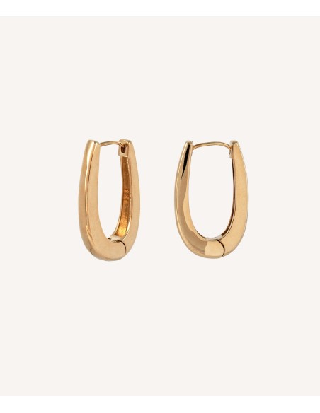 Pendientes Vidal & Vidal Aro Liso - JOYA Y RELOJ - Imagen 1