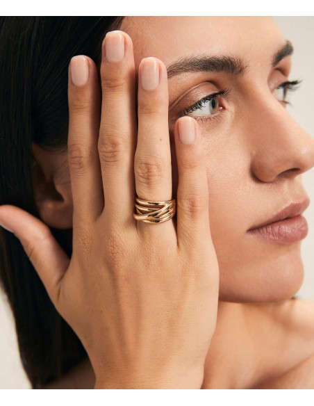 Anillo Vidal & Vidal Cinco Tiras Cruzadas - JOYA Y RELOJ - Imagen 2