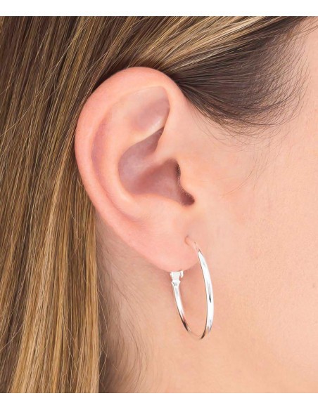 Pendientes Vidal & Vidal Aro Redondos 30x2mm - JOYA Y RELOJ - Imagen 2