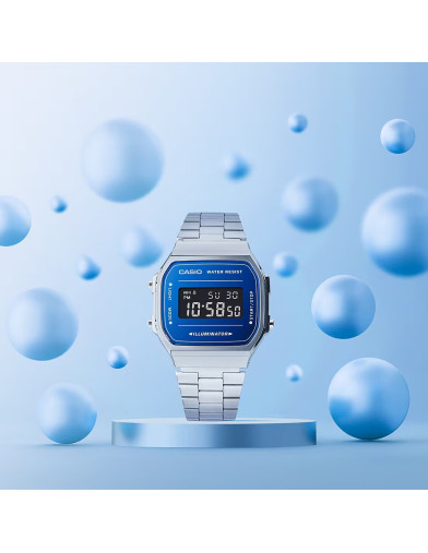 Casio Vintage A168WEM-2BEF azul | Joya y Reloj - Imagen 2