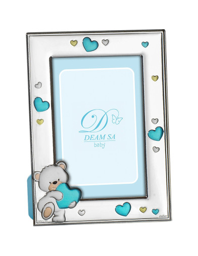 Marco Infantil Deam SA Oso Azul 13x18cm - JOYA Y RELOJ - Imagen 1