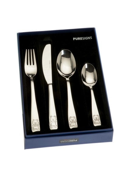 Cubiertos infantiles Oso - JOYA Y RELOJ - Imagen 1