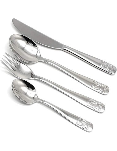 Cubiertos infantiles Oso - JOYA Y RELOJ - Imagen 2