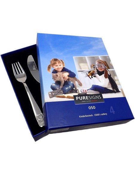 Cubiertos infantiles Oso - JOYA Y RELOJ - Imagen 3