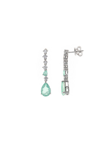 Pendientes Salvatore Plata Legacy 112A0304 - JOYA Y RELOJ - Imagen 1