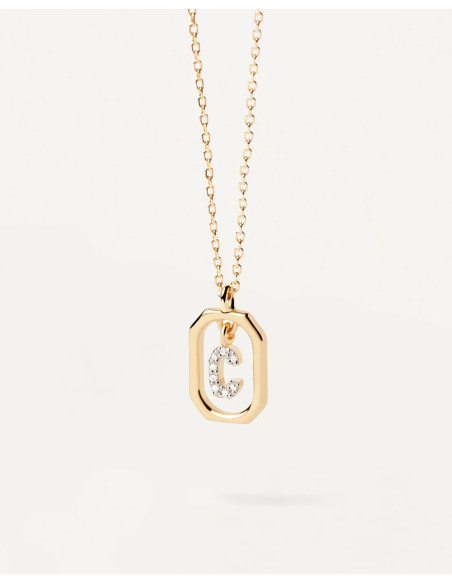 Collar PDPaola Letra C Mini - JOYA Y RELOJ - Imagen 1