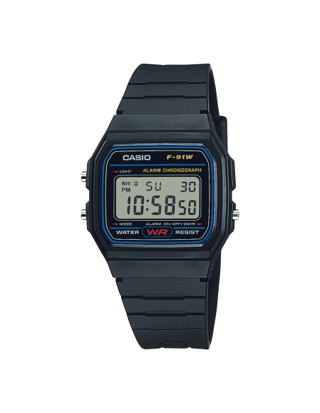 Reloj Casio Collection F-91W-1YEG - JOYA Y RELOJ - Imagen 1