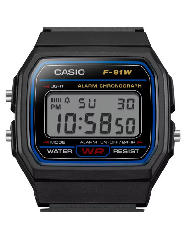 Reloj Casio Collection F-91W-1YEG - JOYA Y RELOJ - Imagen 2