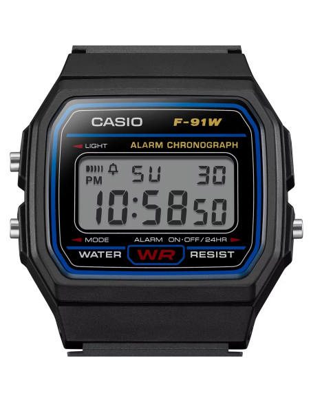 Reloj Casio Collection F-91W-1YEG - JOYA Y RELOJ - Imagen 2
