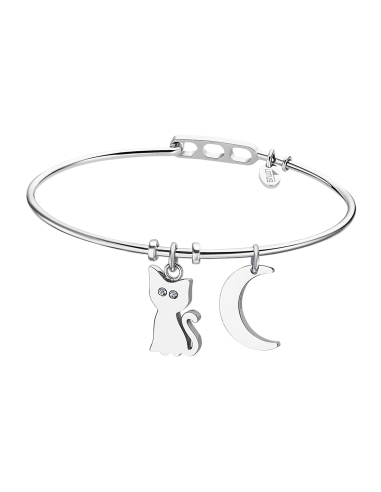 Pulsera Lotus Style mujer Gato y Luna LS2035-2/1 - JOYA Y RELOJ - Imagen 1