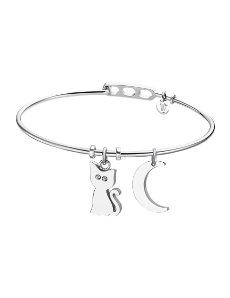 Pulsera Lotus Style mujer Gato y Luna LS2035-2/1 - JOYA Y RELOJ - Imagen 1