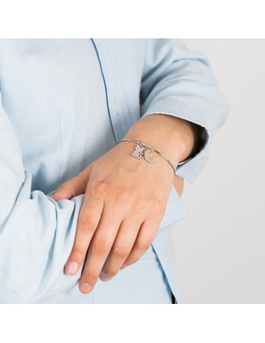 Pulsera Lotus Style mujer Gato y Luna LS2035-2/1 - JOYA Y RELOJ - Imagen 2