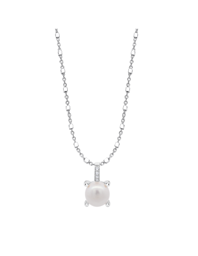 Collar Lotus Silver Pearls LP3409-1/1 - JOYA Y RELOJ - Imagen 1