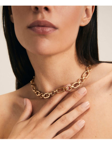 Collar Vidal & Vidal Eslabones dorado - JOYA Y RELOJ - Imagen 2