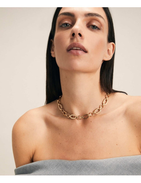 Collar Vidal & Vidal Eslabones dorado - JOYA Y RELOJ - Imagen 3