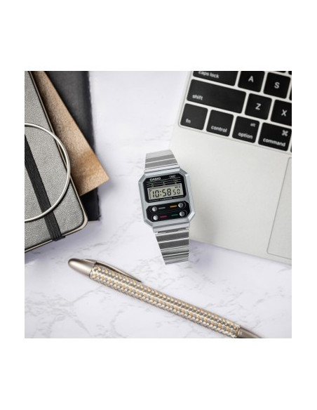 Reloj Casio Vintage A100WE-1AEF - JOYA Y RELOJ - Imagen 3