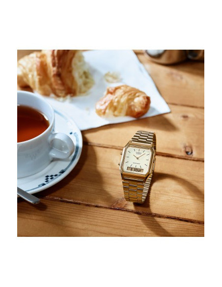 Imagen 2 - Reloj Casio Vintage Dorado AQ-230GA-9DMQYES - JOYA Y RELOJ Reloj Casio Vintage Dorado AQ-230GA-9DMQYES - JOYA Y RELOJ - Imagen 2