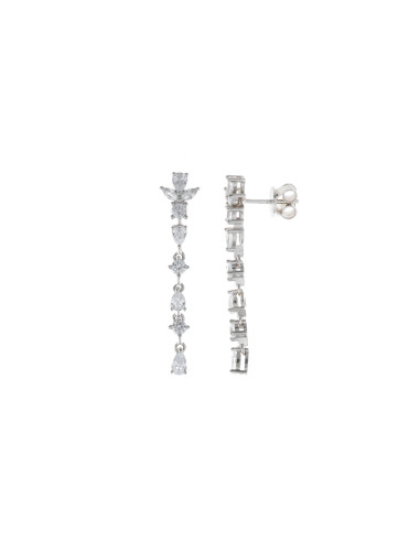 Pendientes Salvatore Plata Wedding 112A0294 - JOYA Y RELOJ - Imagen 1