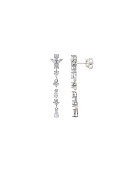 Pendientes Salvatore Plata Wedding 112A0294 - JOYA Y RELOJ - Imagen 1