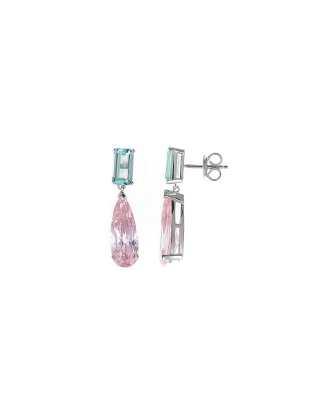 Pendientes Salvatore Plata Balanced 136A0633 - JOYA Y RELOJ - Imagen 1