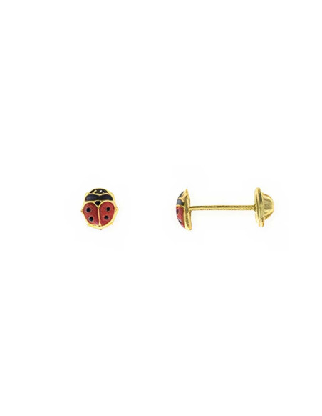 Pendientes niña Salvatore Plata Mariquitas - JOYA Y RELOJ - Imagen 1