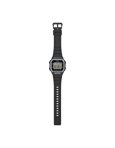 Reloj Casio W-738H-1AVEF digital negro con correa extendida - Imagen 3