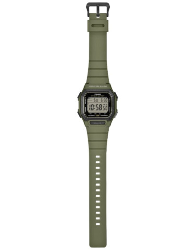 Reloj Casio W-738H-3AVEF digital verde vista principal - Imagen 2