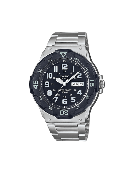 Reloj Casio MRW-200HD-1BVEF con brazalete de acero vista principal - Imagen 1