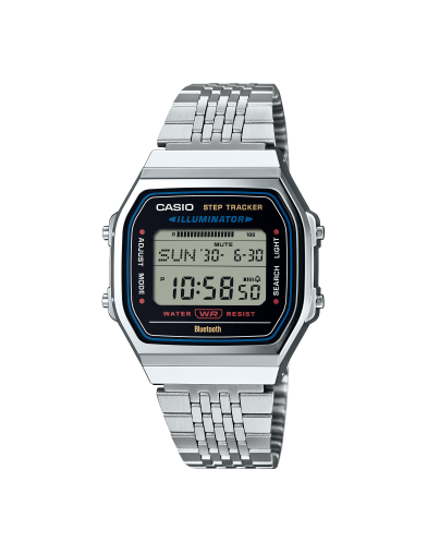 Reloj Casio Vintage ABL-100WE-1AEF plateado Bluetooth vista principal - Imagen 1