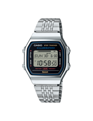 Reloj Casio Vintage ABL-100WE-1AEF plateado Bluetooth vista principal - Imagen 1