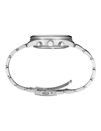 Reloj Seiko SSB429P1 cronógrafo negro de acero, vista principal - Imagen 2