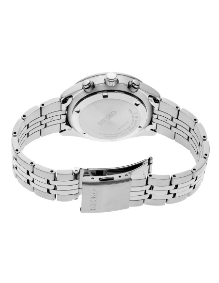 Seiko SSB429P1, fondo roscado y cierre del brazalete - Imagen 3