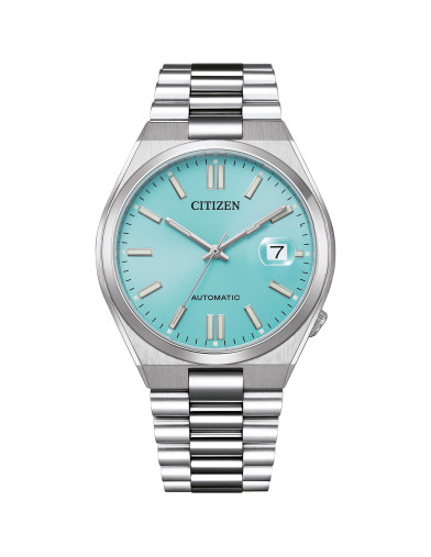 Reloj Citizen NJ0151-88M con esfera azul claro, vista frontal - Imagen 1