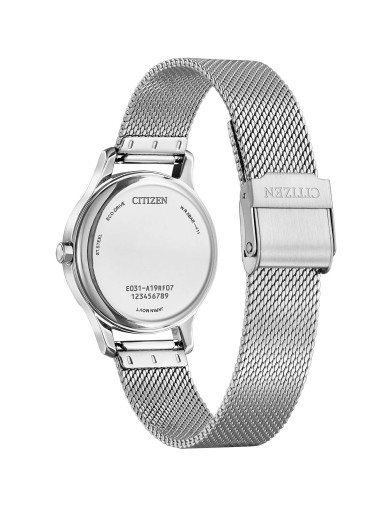 Reloj Citizen EM0899-81X con esfera rosa, vista frontal - Imagen 2