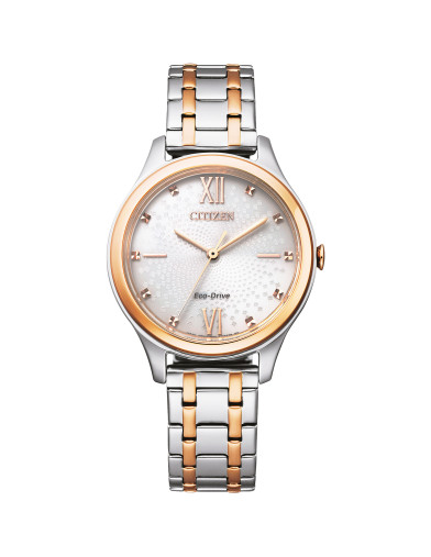Reloj Citizen EM0506-77A con esfera clara, vista frontal - Imagen 1