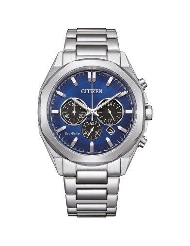 Reloj Citizen CA4590-81L con esfera azul, vista frontal - Imagen 1